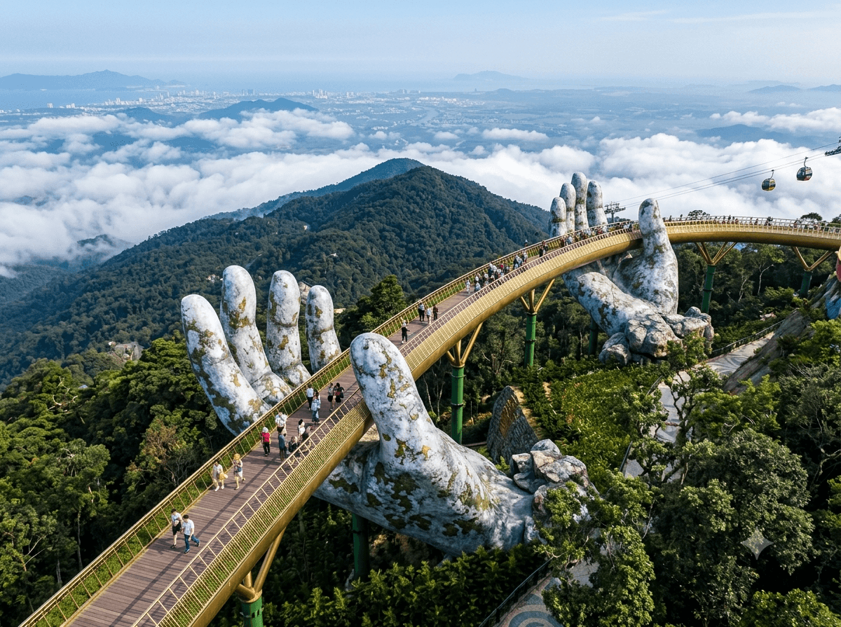 Ba Na Hills- Golden Bridge full day- Group tour